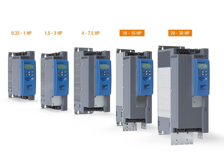 NORD DRIVESYSTEMS Expands Power Range with New Frame Sizes of NORDAC PRO Variable Frequency Drives